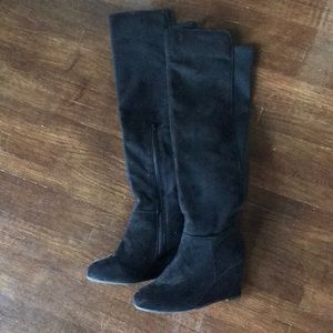 Over the Knee Heeled Boot